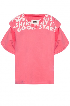Cut-out sleeve t-shirt, zdjęcie 1 Cut-out sleeve t-shirt od MM6 Maison Margiela